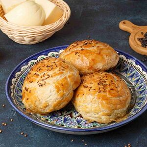 Самса с бараниной