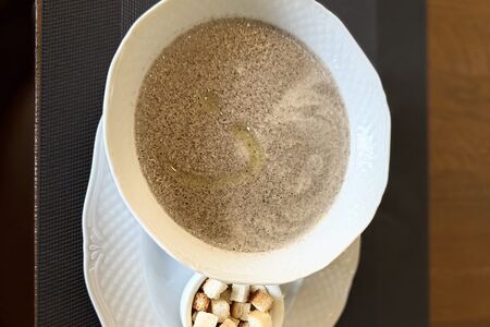 Грибной крем-суп