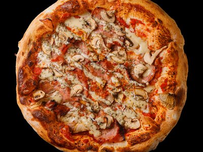 Пицца Ветчина и грибы