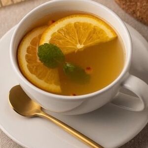 Чай фейхоа-апельсин