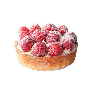 Тарталетка с малиной