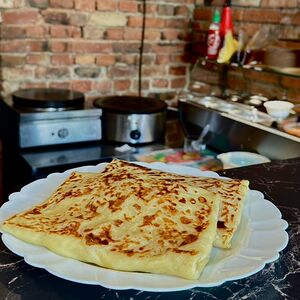 Блин с кукурузой