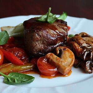 Филе миньон & Овощи вок