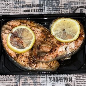 Сёмга на мангале 