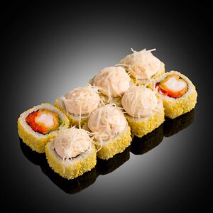 Ролл Цезарь с креветкой 