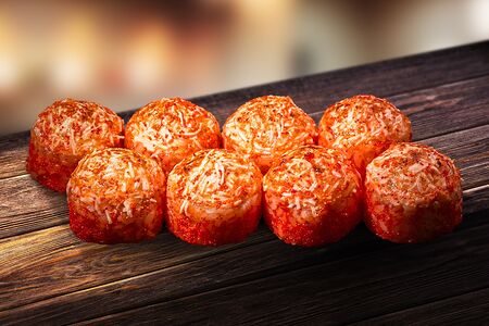 Ролл с острым крабом