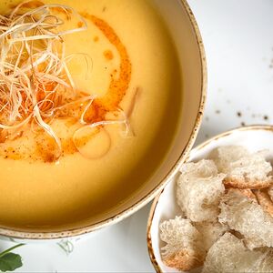 Сырный крем-суп