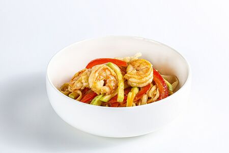 Удон с морепродуктами