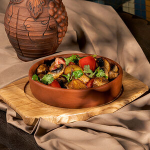 Оджахури с грибами