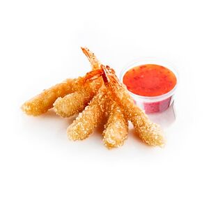 Креветки в кляре