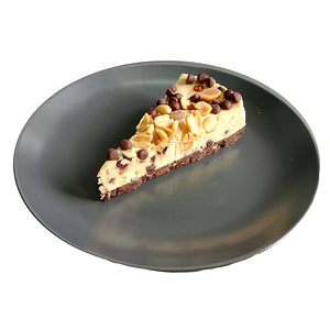 Карамельный чизкейк с арахисом