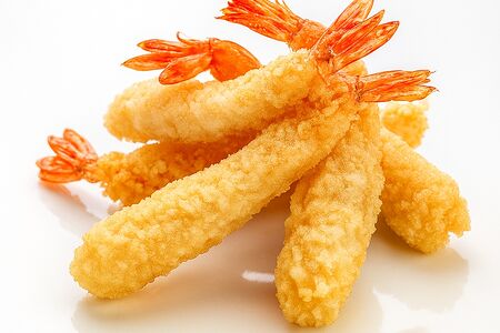 Креветки темпурные