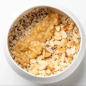 Овсяная каша Карамелизированная груша-Миндаль