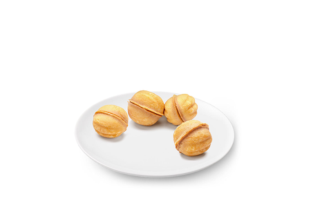 Орешки со сгущенным молоком