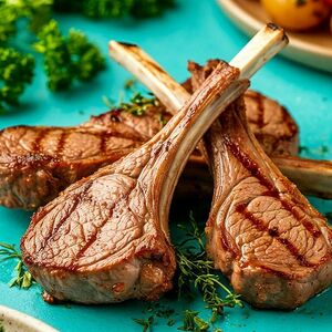 Шашлык из бараньей корейки