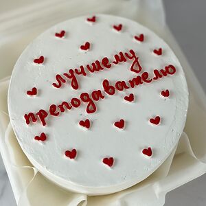 Бенто-торт для преподавателя 