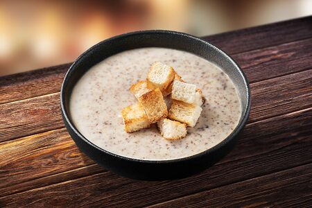 Крем-суп грибной