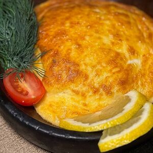 Сёмга под сырной корочкой