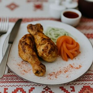 Шашлык из куриной голени