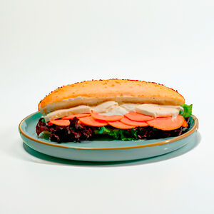 Сендвич с тушёнкой 