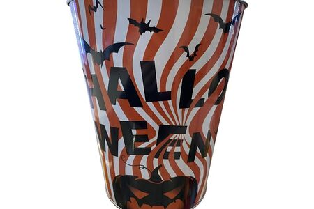 Ведро жестяное для попкорна Хэллоуин