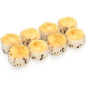 Запеченный с лососем терияки