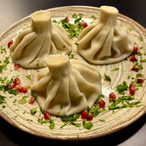Хинкали с мясом 