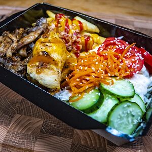 Бокс Курица с грибами