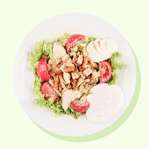 Цезарь с курицей