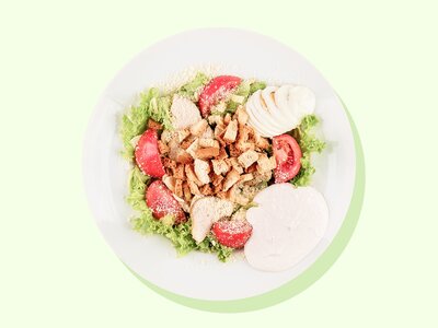 Цезарь с курицей