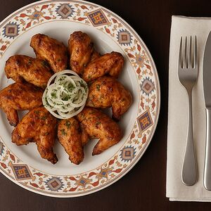 Шашлык из куриных крылышек