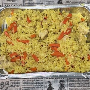 Узбекский плов с курицей 