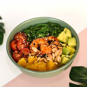 Поке Терияки шримп мини