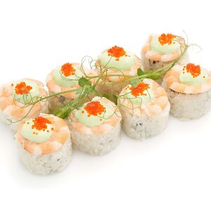 Ролл креветка васаби