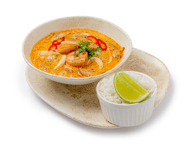 Том Ям с морепродуктами