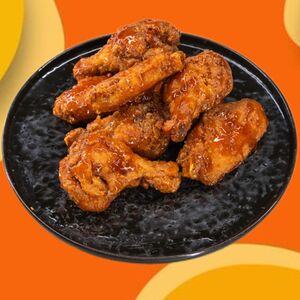 Куриные крылышки карамельные