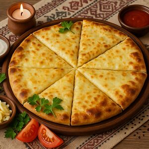 Хачапури с картошкой и сыром