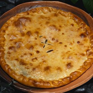 Даргинское чуду с творогом и сыром