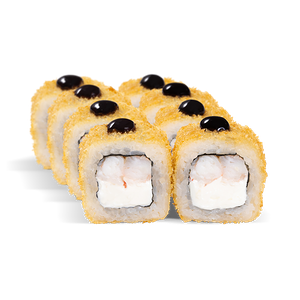 Ролл Филадельфия темпура с креветками (панко)