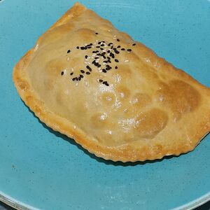 Кутаб с сыром и зеленью