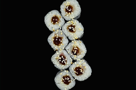 Ролл с окунем