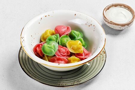 Пельмешки без спешки со сметаной большие