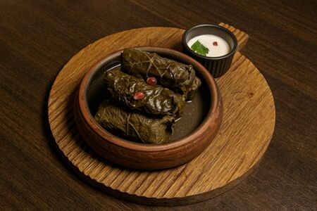 Долма с соусом мацони