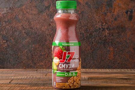 Сок J7 смузи Клубника-банан-яблоко