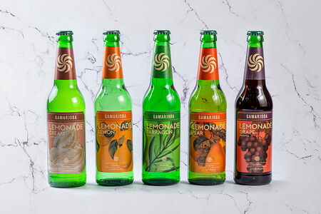 Лимонад Гамарджоба со вкусом фейхоа