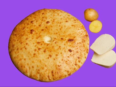 С картофелем и сыром