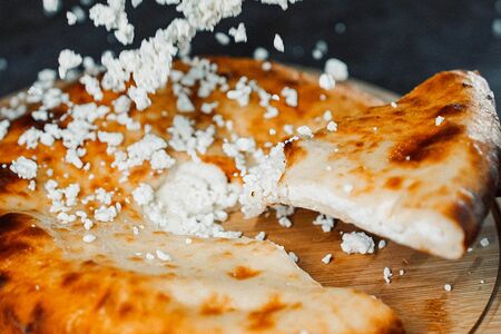 Сладкий пирог с творогом