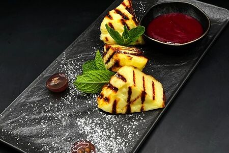 Халуми на гриле