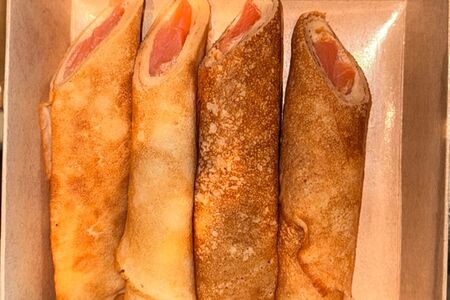 Блины с красной рыбой 