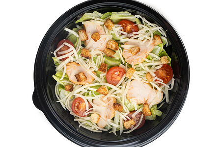 Салат Цезарь с курицей